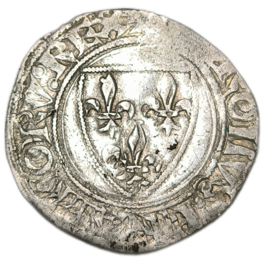 Charles VI, blanc Guénar Angers