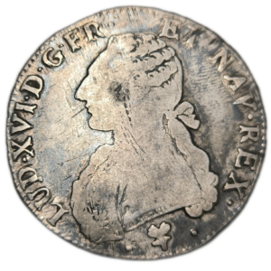 Louis XVI, écu aux branches d’olivier 1785 Bayonne
