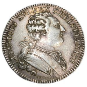 Jeton, Louis XVI, Le Perche, abolition des Francs-fiefs, ville de Bellême 1784
