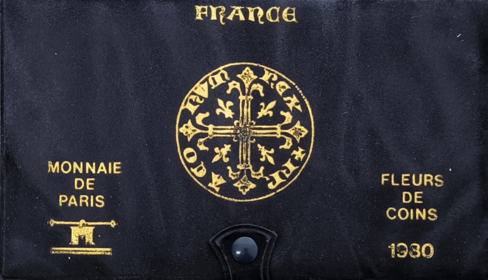 Vème République, coffret fleur de coin 1980