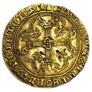 Charles VII, écu d’or à la couronne Toulouse