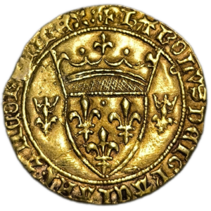 Charles VII, écu d’or à la couronne Toulouse