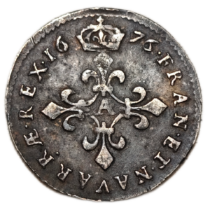 Louis XIV, 4 sols dits « des Traitants » 1676 Paris