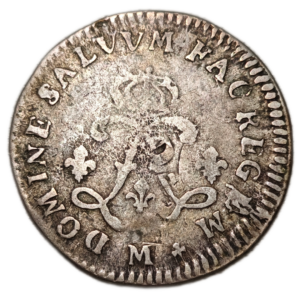 Louis XIV, 4 sols aux 2 L 1691 Toulouse