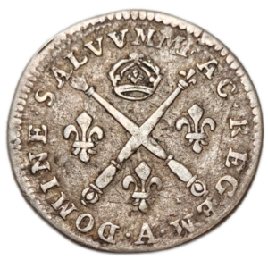 Louis XIV, 5 sols aux insignes 1702 Paris
