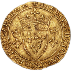 Charles VII, écu d’or à la couronne Montpellier