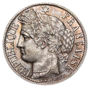 IIIème République, 1 franc Cérès 1871 Paris