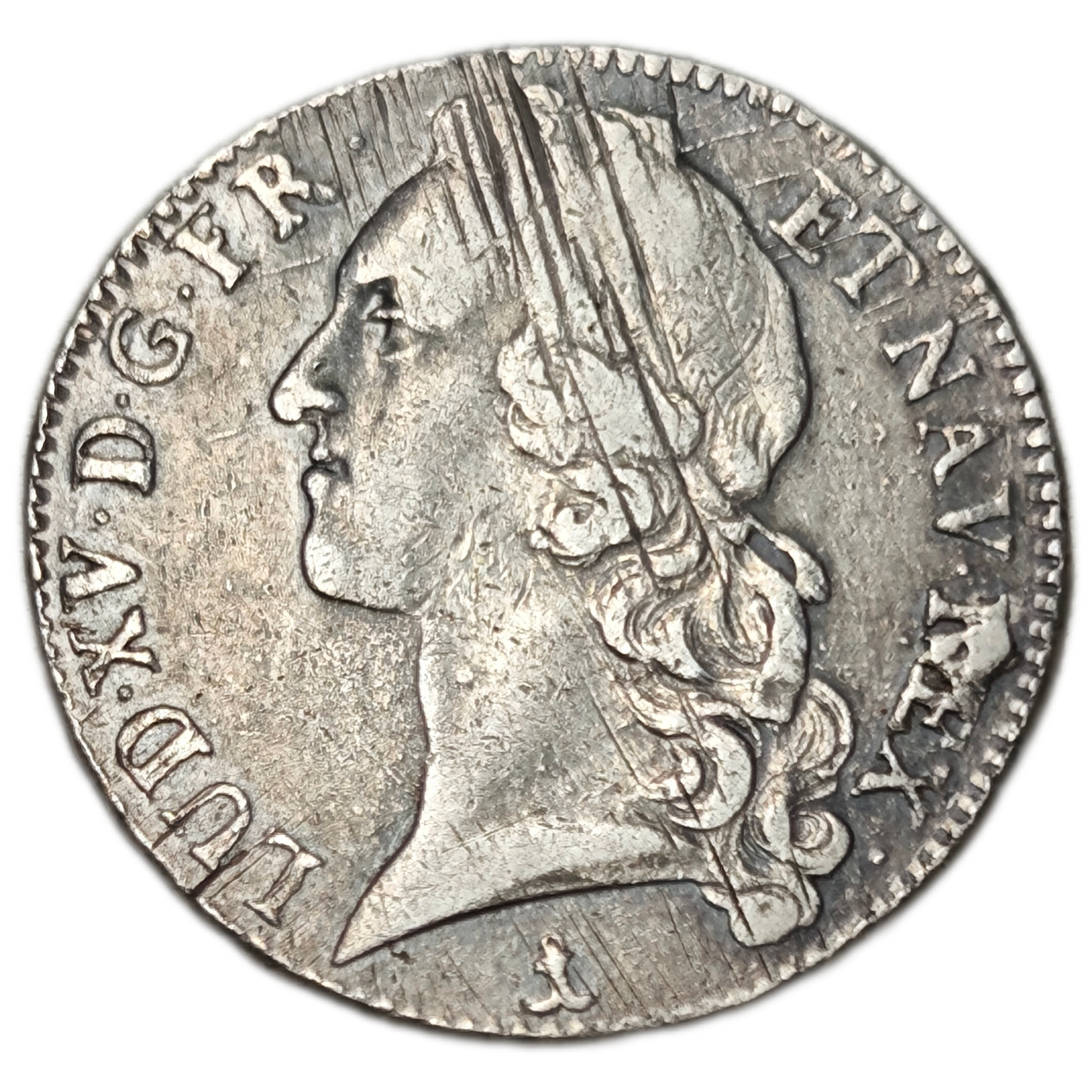 Louis XV, écu au bandeau 1747 Montpellier