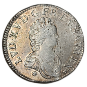 Louis XV, écu Vertugadin 1716 Paris
