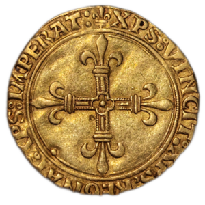 Charles VIII, écu d’or au soleil Paris