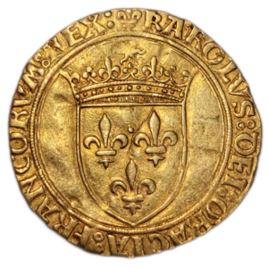 Charles VIII, écu d’or au soleil Paris