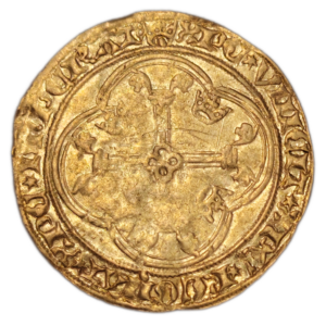 Charles VII, écu d’or à la couronne Tournai