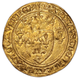 Charles VII, écu d’or à la couronne Tournai