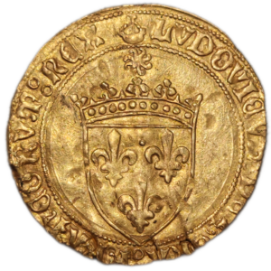 Louis XI, écu d’or au soleil Bordeaux